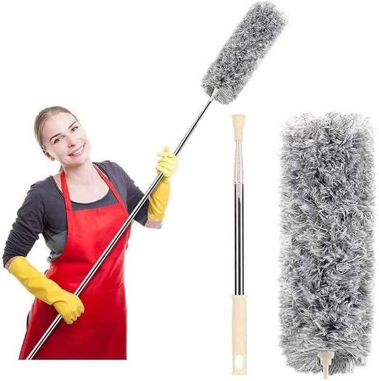 100-Inch Extendable Mop Duster — Fan Cleaning Made Easy, No Ladder Needed
