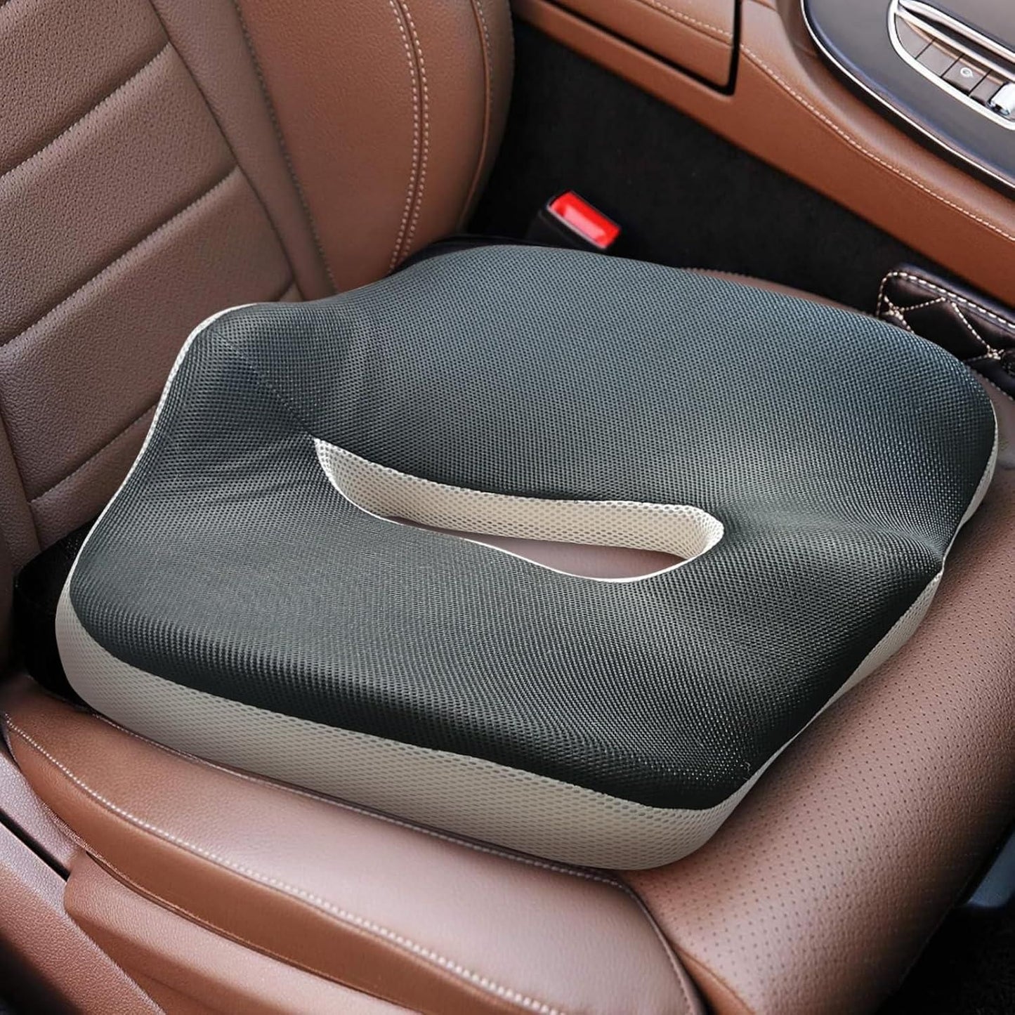 Memory Foam Seat Cushion — All-Day Comfort for WFH, Study & Long Sits
